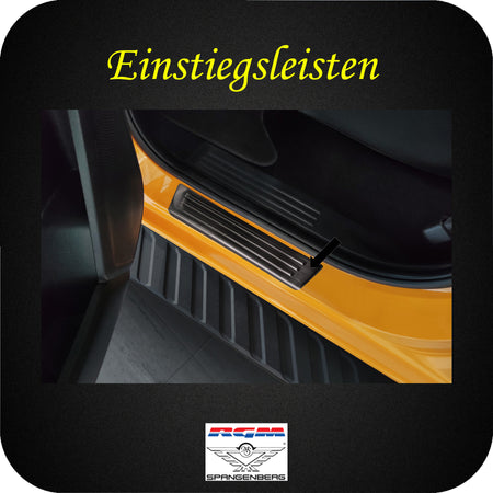 Edelstahl Einstiegsleisten schwarz für Ford Ranger auch Raptor ab 12.22- 3226022 c