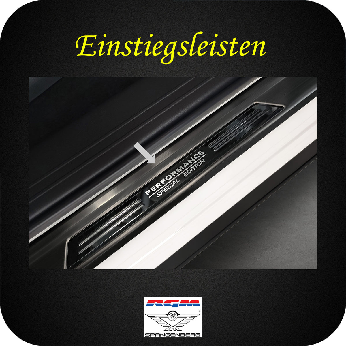 Einstiegsleisten schwarz 4-tlg. für Mazda CX-60 ab 03.2022- mit Schrift 3227015 c
