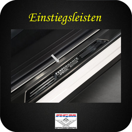 Einstiegsleisten schwarz 4-tlg. für Mazda CX-60 ab 03.2022- mit Schrift 3227015 c