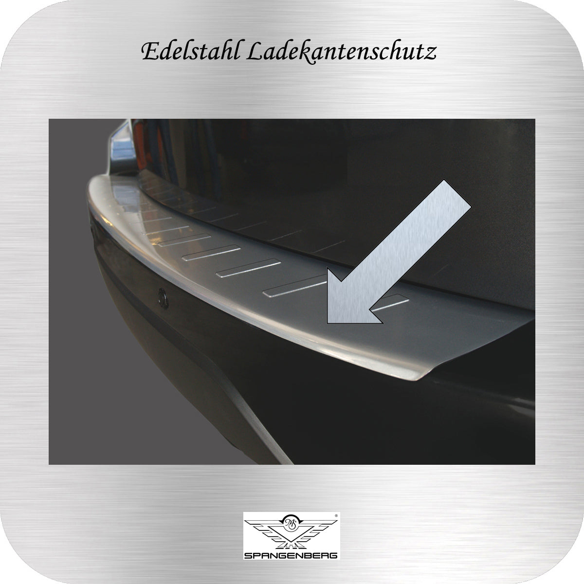 Ladekantenschutz Edelstahl Subaru Forester III SUV Kombi Typ SH Baujahre 01.2008-02.2013 3235036