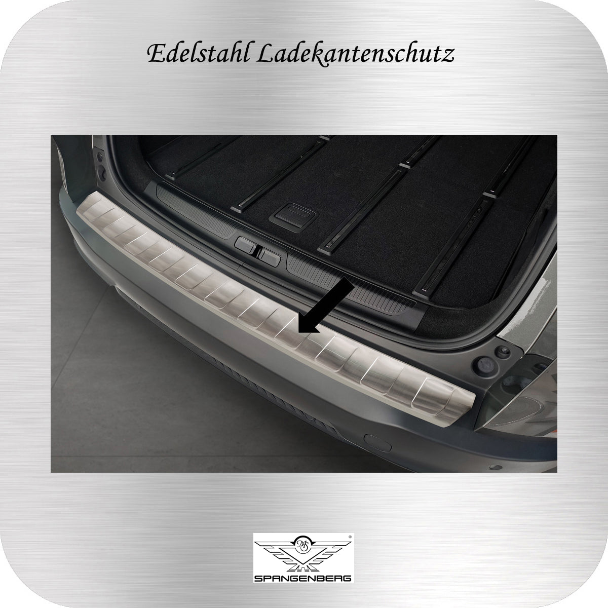 Ladekantenschutz Edelstahl für Citroen C5 X ab Baujahr 06.2021- 3235118 a