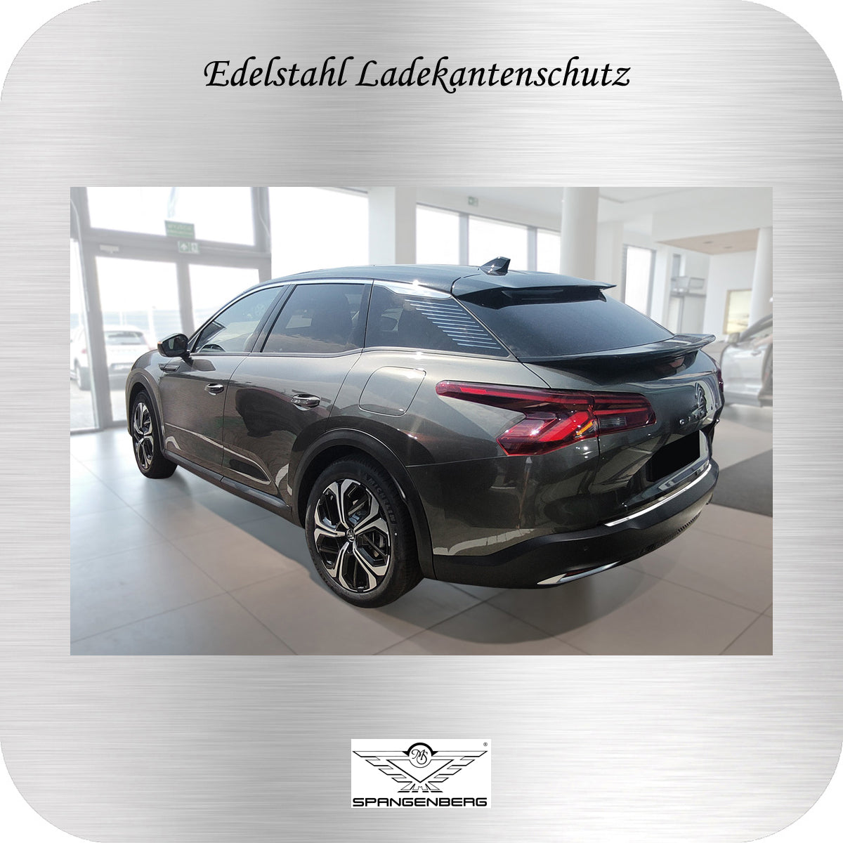 Ladekantenschutz Edelstahl für Citroen C5 X ab Baujahr 06.2021- 3235118 f