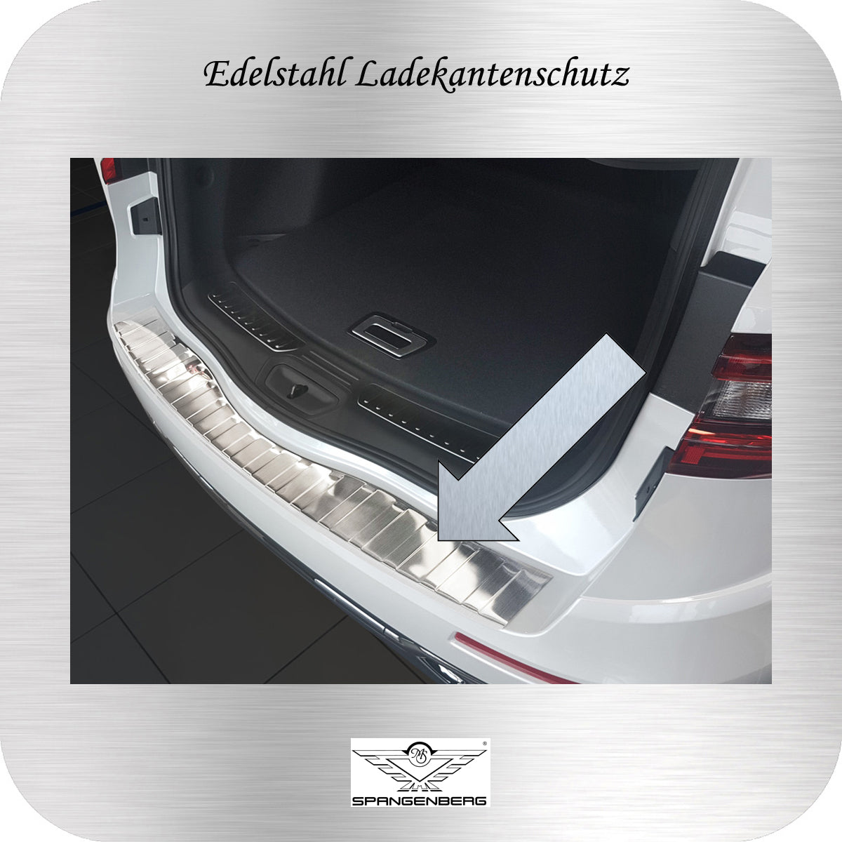 Ladekantenschutz Edelstahl für Renault Koleos SUV 2. Gen. ab 08.2016- 3235177a