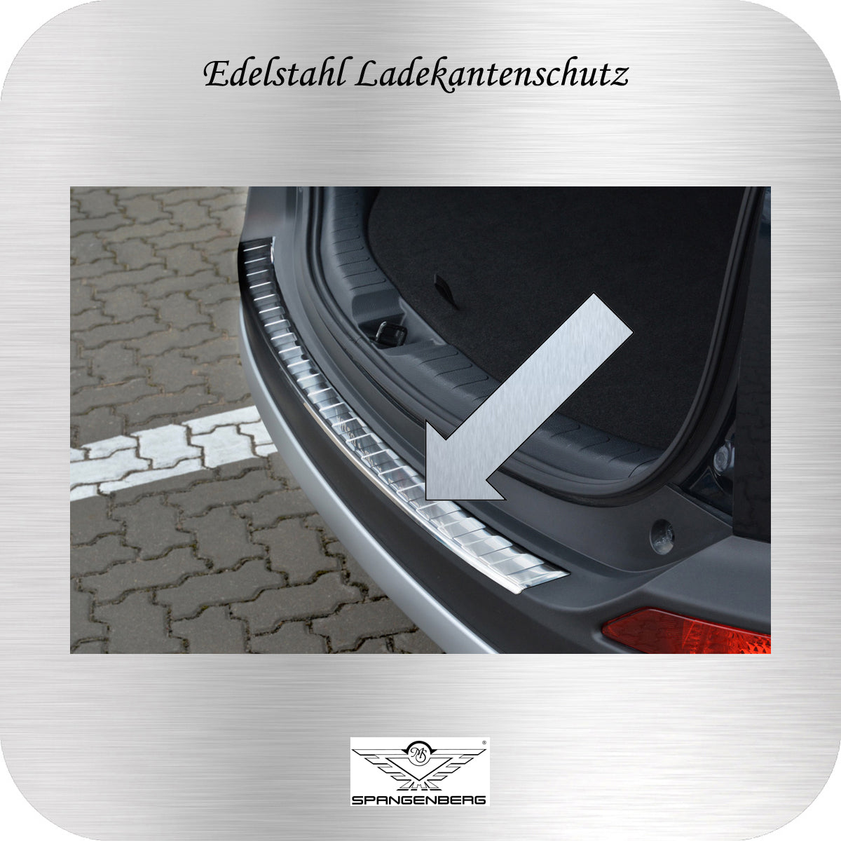 Ladekantenschutz Edelstahl Toyota RAV4 IV SUV Kombi RAV 4 vor facelift Baujahre 12.2012-04.2015 3235277