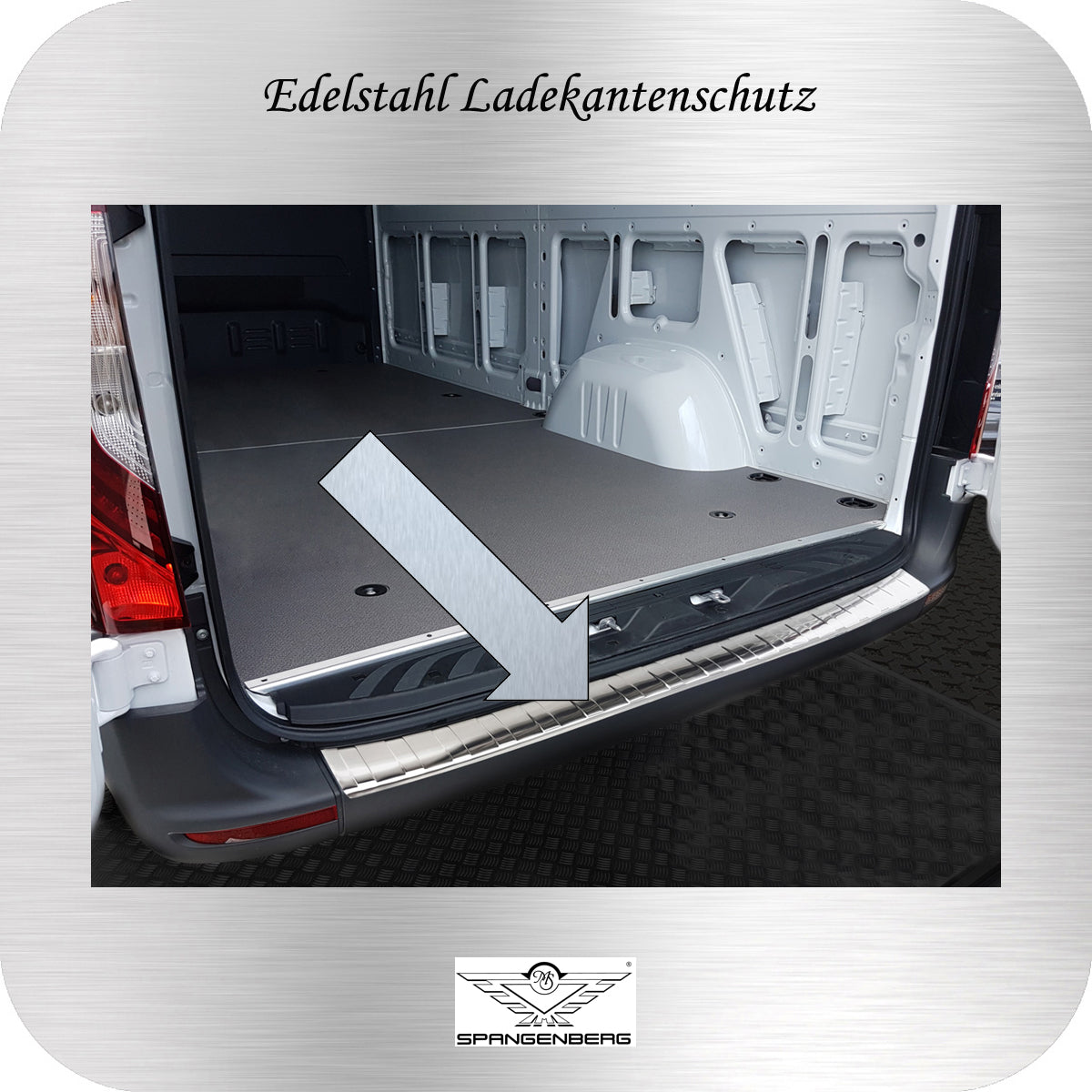 Ladekantenschutz Edelstahl Mercedes Sprinter III Typ W907 ab 05.2018- 3235295 a