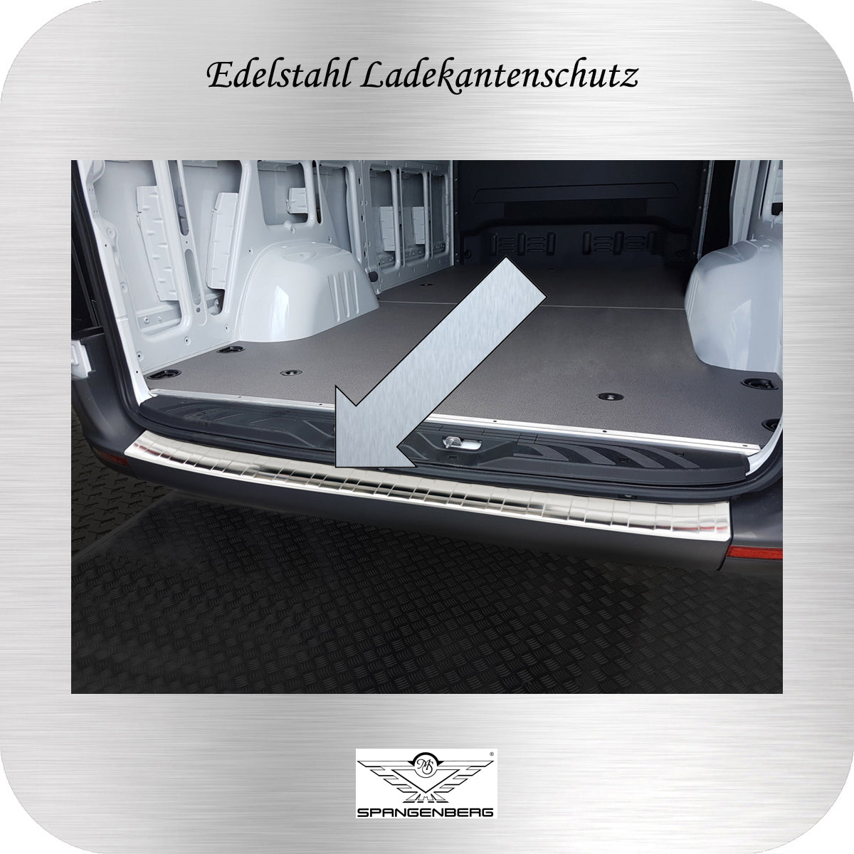 Ladekantenschutz Edelstahl Mercedes Sprinter III Typ W907 ab 05.2018- 3235295 b
