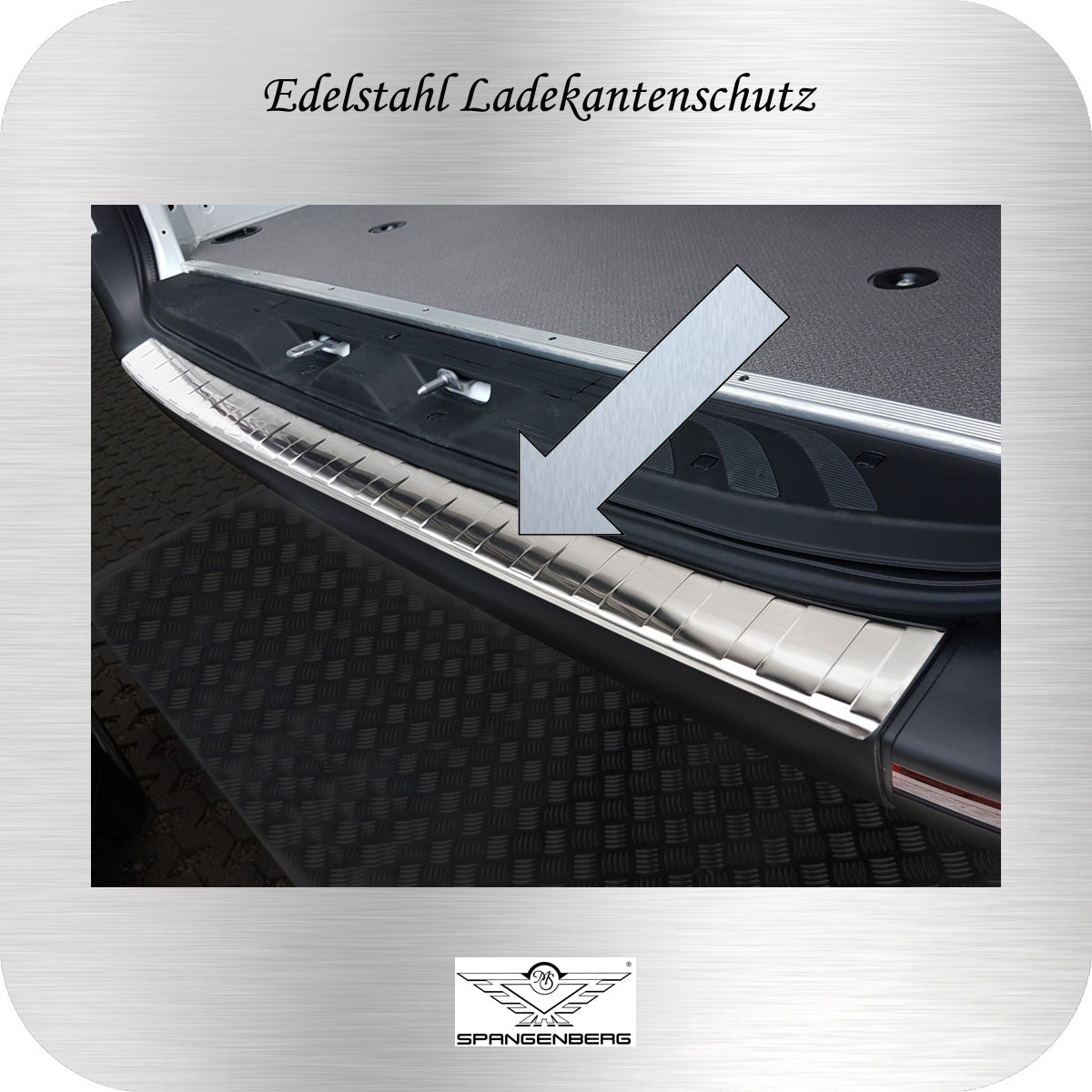 Ladekantenschutz Edelstahl Mercedes Sprinter III Typ W907 ab 05.2018- 3235295 c