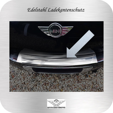 Ladekantenschutz Edelstahl MINI Countryman R60 Baujahre 06.2010-09.2016 3235418 a
