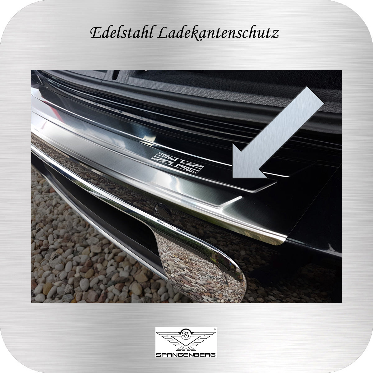 Ladekantenschutz Edelstahl MINI Countryman R60 Baujahre 06.2010-09.2016 3235418 c