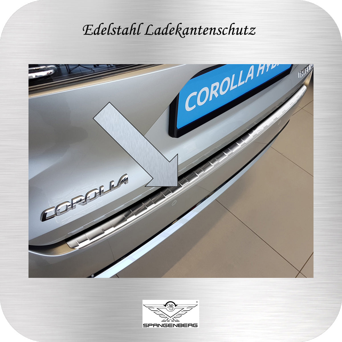 Ladekantenschutz Edelstahl für Toyota Corolla XII Touring Sports 04.19- 3235419c