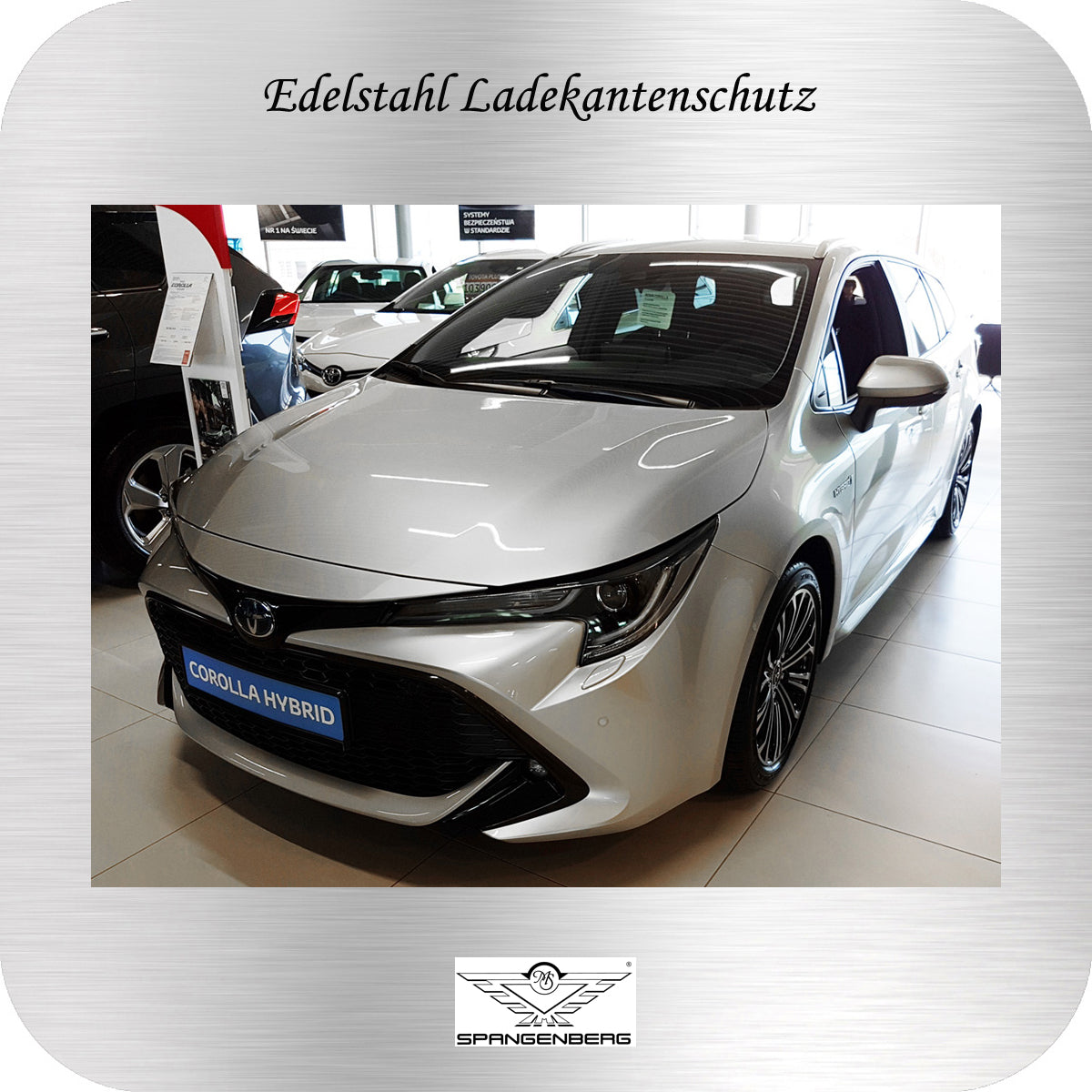 Ladekantenschutz Edelstahl für Toyota Corolla XII Touring Sports 04.19- 3235419e