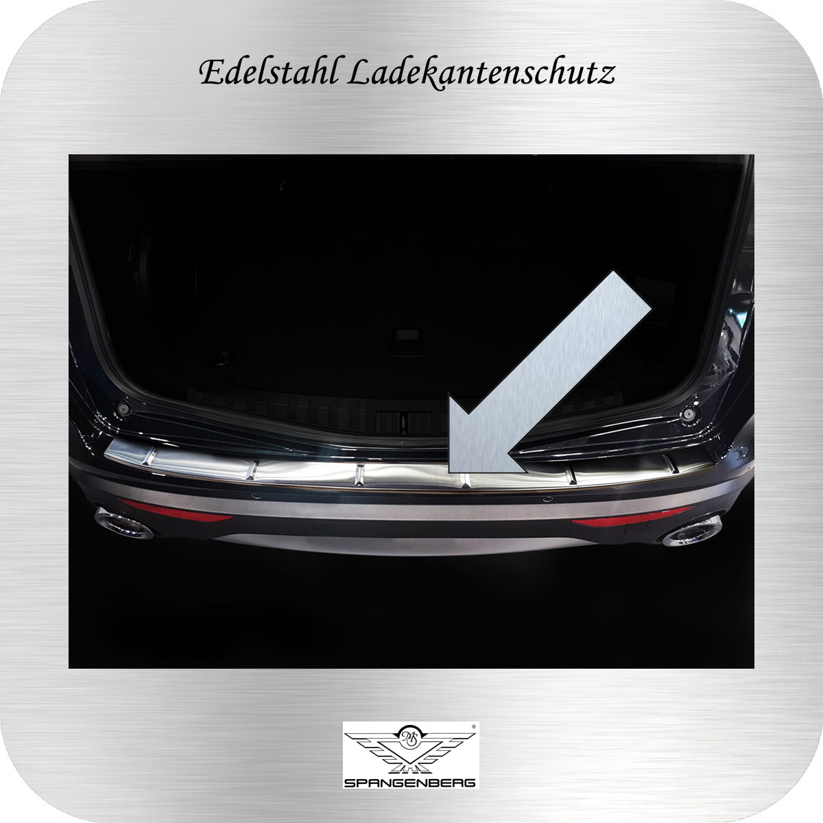 Ladekantenschutz Edelstahl für Alfa Romeo Stelvio 01.2017- auch Facelift 3235422a