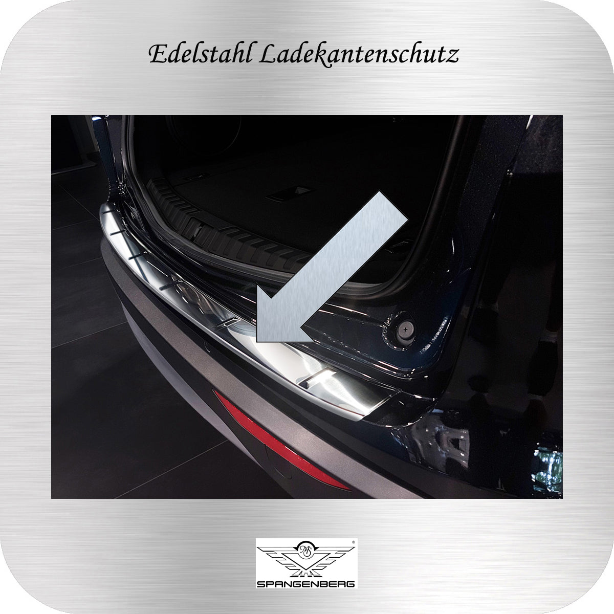 Ladekantenschutz Edelstahl für Alfa Romeo Stelvio 01.2017- auch Facelift 3235422b