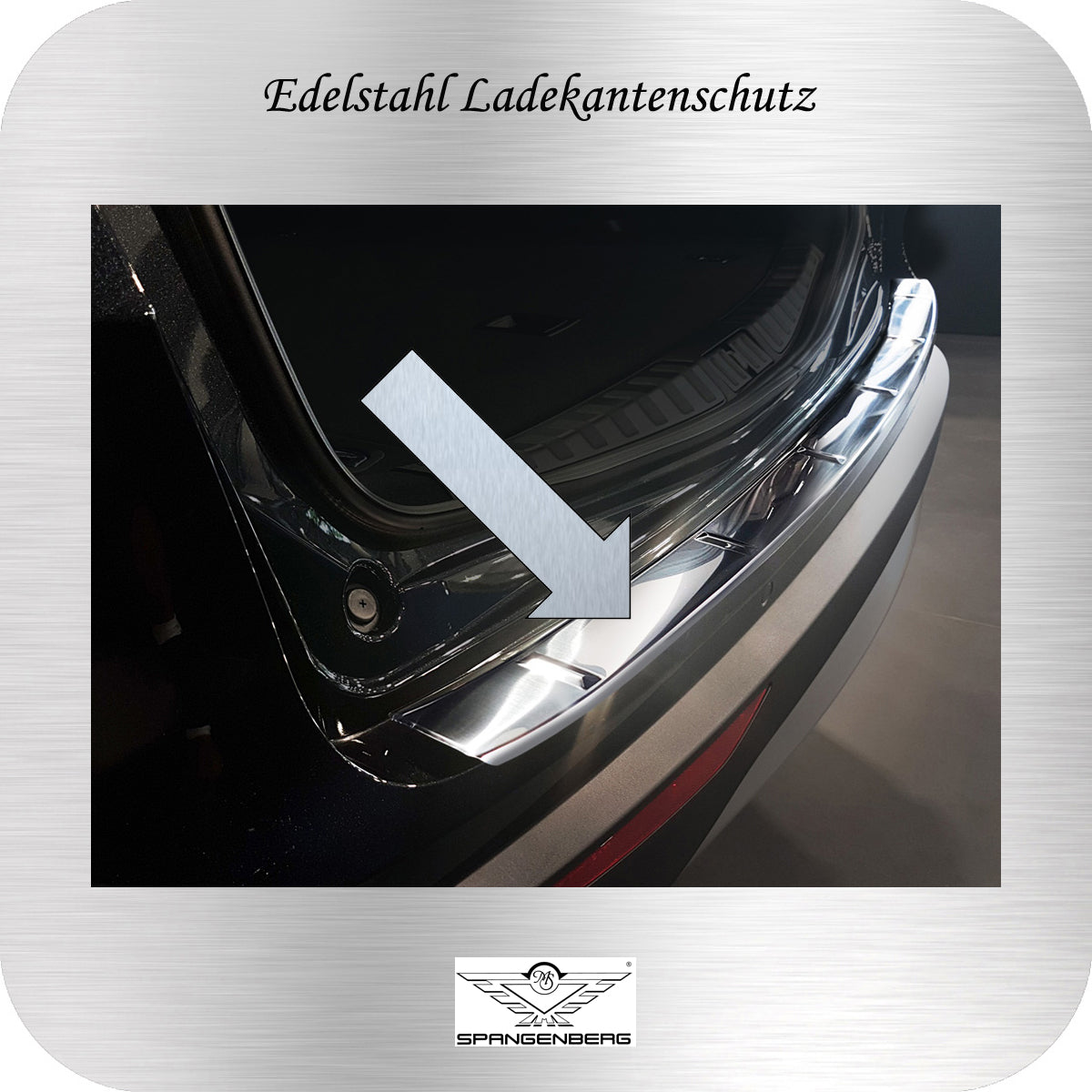 Ladekantenschutz Edelstahl für Alfa Romeo Stelvio 01.2017- auch Facelift 3235422c