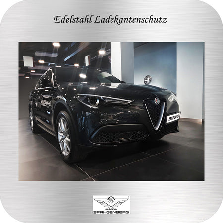 Ladekantenschutz Edelstahl für Alfa Romeo Stelvio 01.2017- auch Facelift 3235422f
