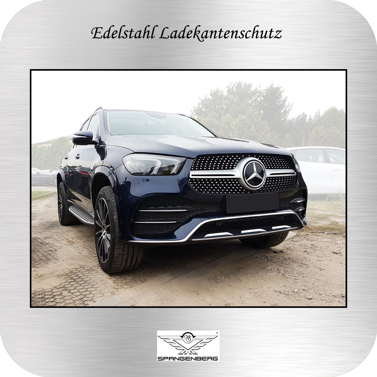 Ladekantenschutz Edelstahl Mercedes GLE II SUV Typ V167 W167 ab 10.2018- 3235428 d