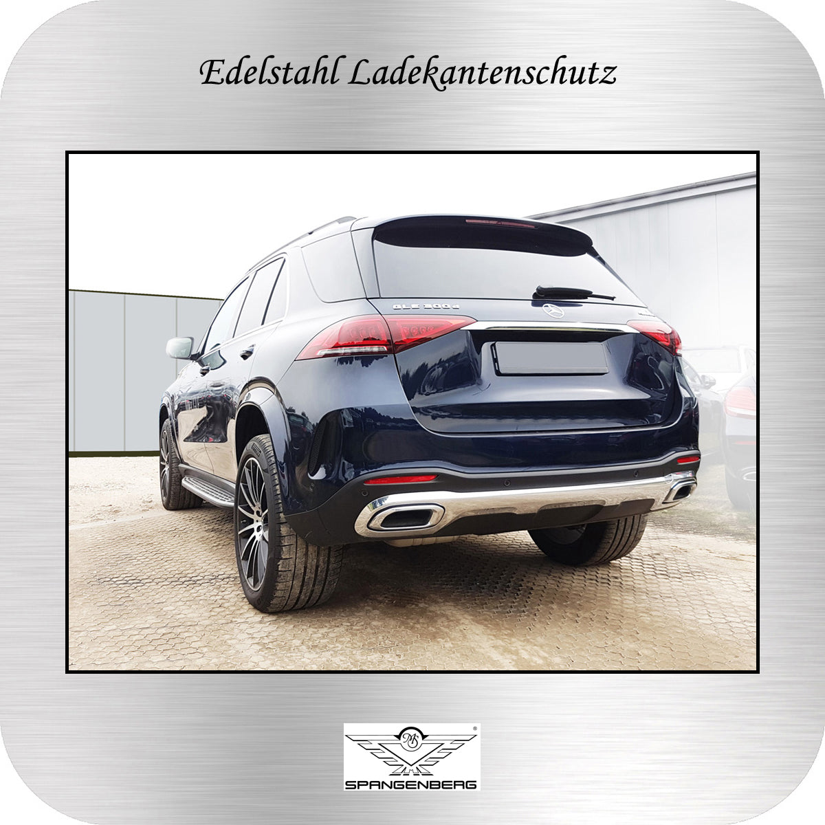 Ladekantenschutz Edelstahl Mercedes GLE II SUV Typ V167 W167 ab 10.2018- 3235428 e