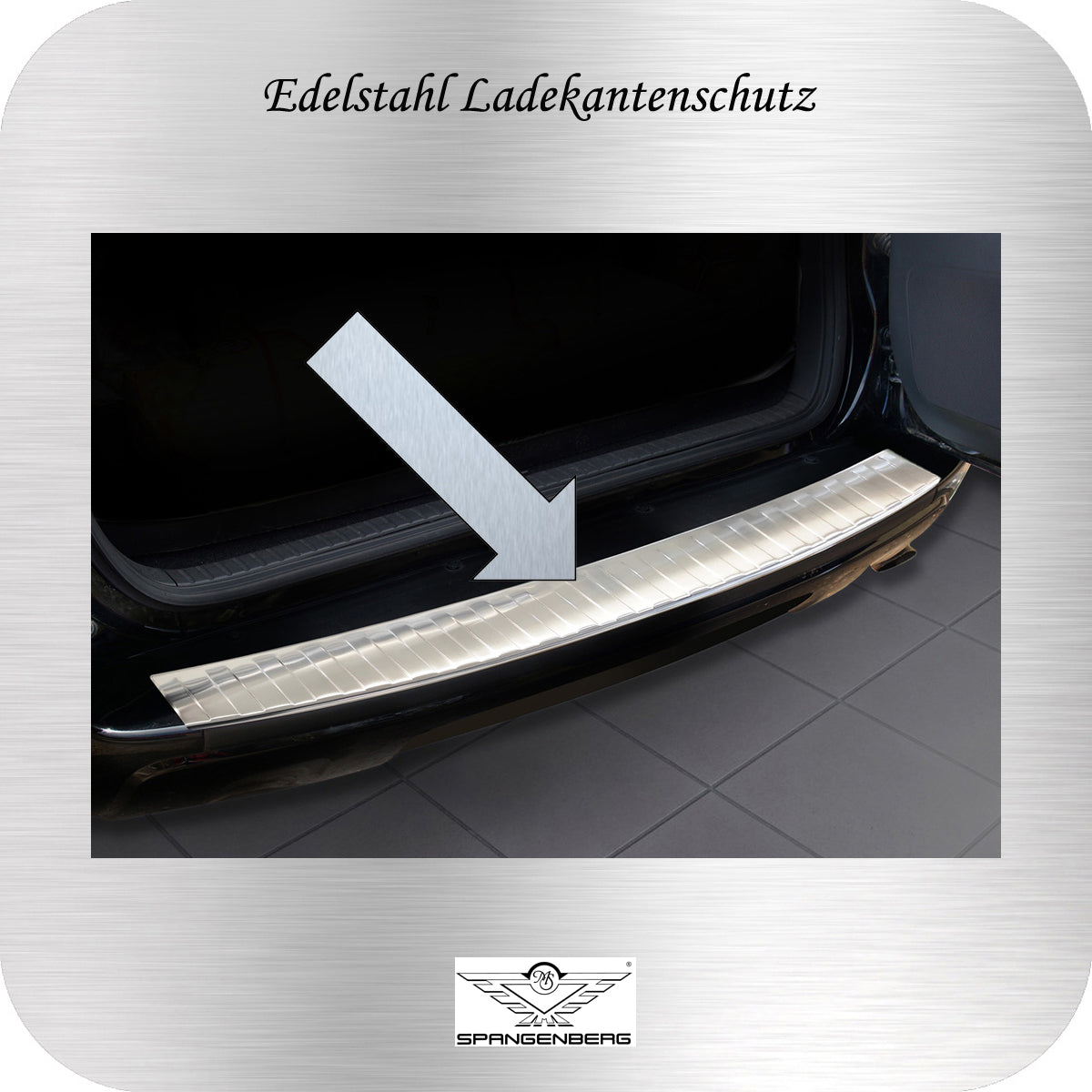 Ladekantenschutz Edelstahl für Toyota RAV 4  3. Gen. Bj. 11.2005-04.2010 3235444a