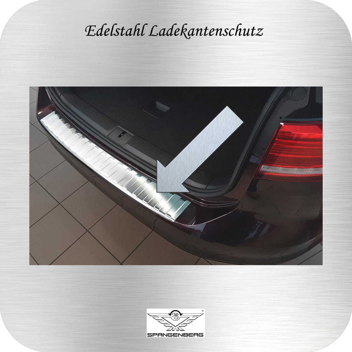 Ladekantenschutz Edelstahl Volkswagen VW Passat Variant B8 Typ 3G5 Kombi ab Baujahr 08.2014- 3235458