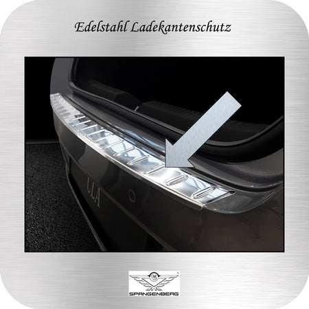 Ladekantenschutz Edelstahl Mercedes CLA II Shooting Brake X118 06.2019- 3235461 b