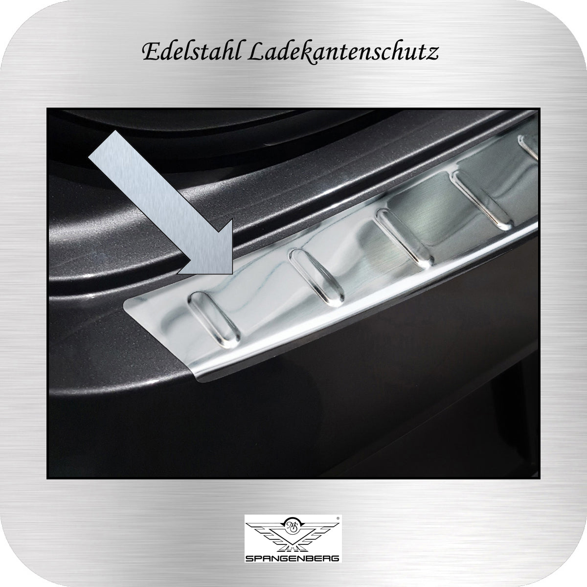 Ladekantenschutz Edelstahl Mercedes CLA II Shooting Brake X118 06.2019- 3235461 c