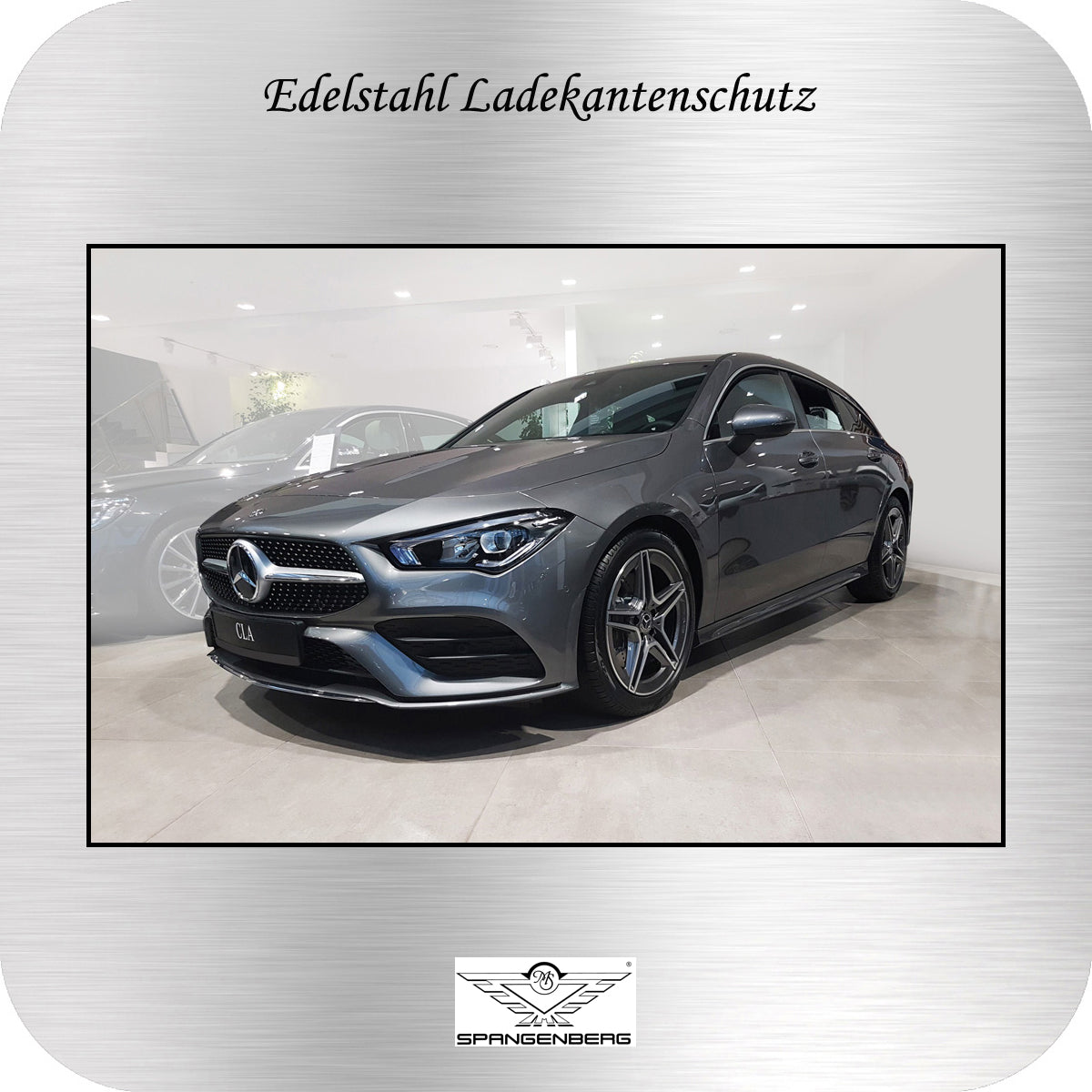Ladekantenschutz Edelstahl Mercedes CLA II Shooting Brake X118 06.2019- 3235461 d