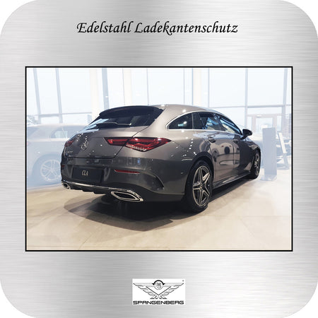 Ladekantenschutz Edelstahl Mercedes CLA II Shooting Brake X118 06.2019- 3235461 e