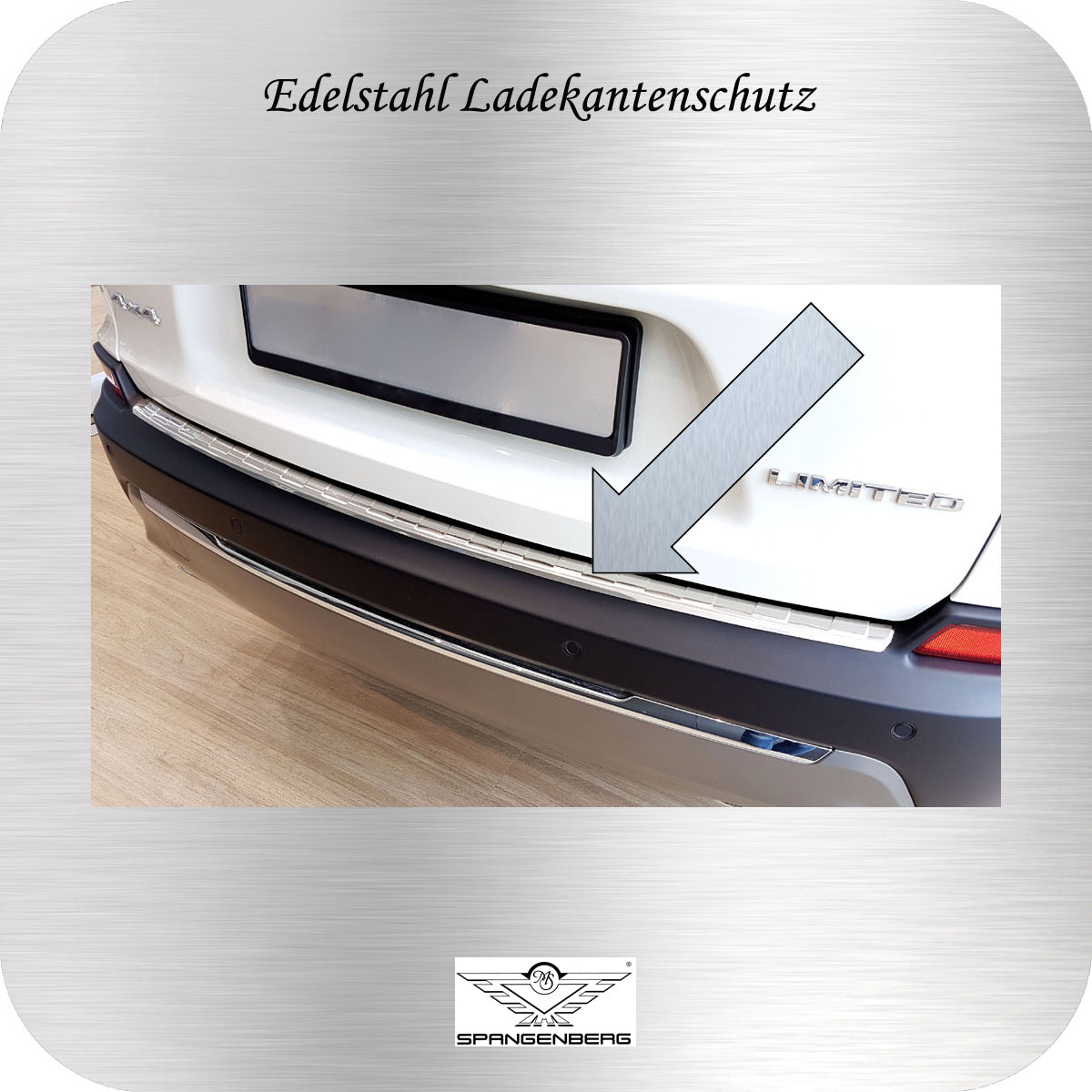 Ladekantenschutz Edelstahl für Jeep Cherokee SUV Typ KL facelift 2018- 3235462c