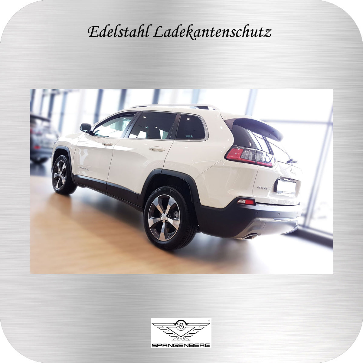 Ladekantenschutz Edelstahl für Jeep Cherokee SUV Typ KL facelift 2018- 3235462f