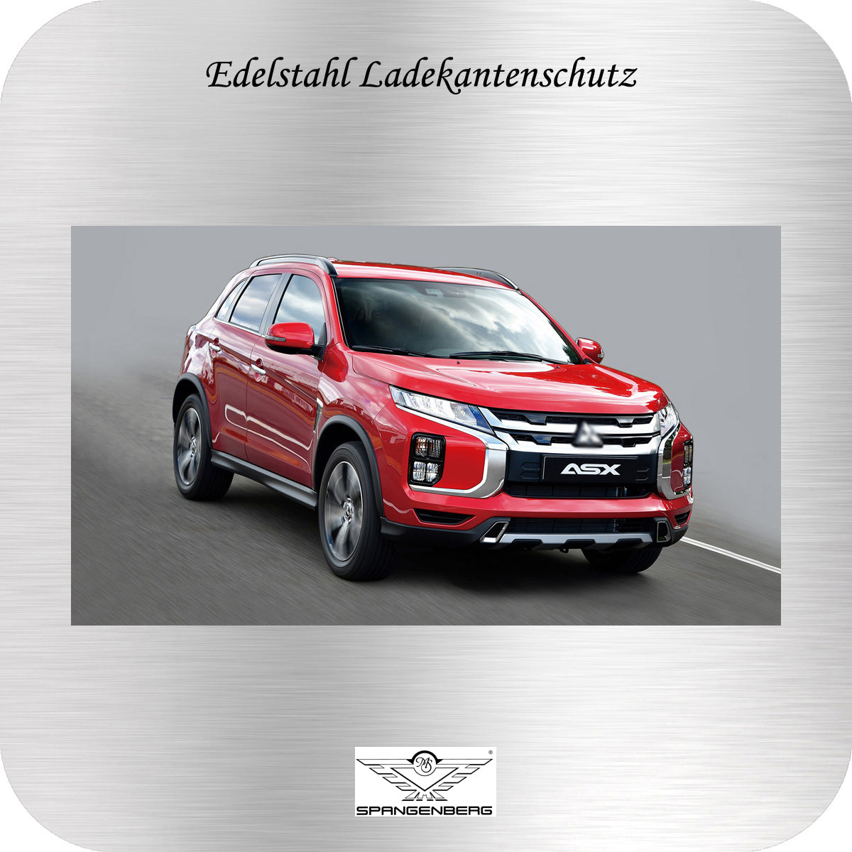 Ladekantenschutz Edelstahl für Mitsubishi ASX facelift Baujahr 04.2019- 3235473 e