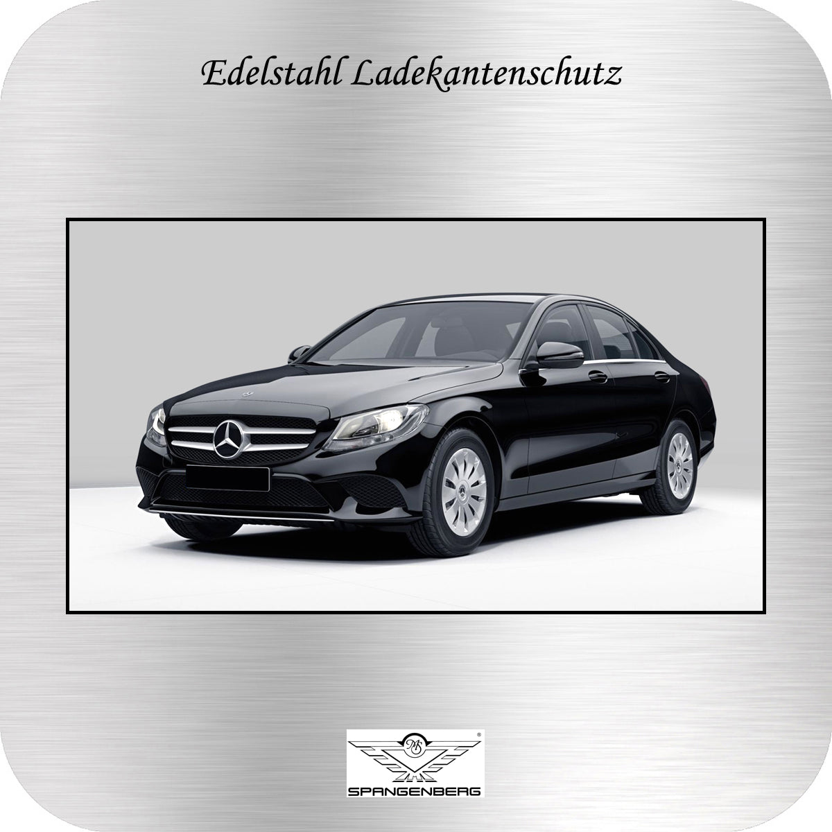 Ladekantenschutz Edelstahl Mercedes C-Klasse W205 Limousine ab 02.2014- 3235478 e