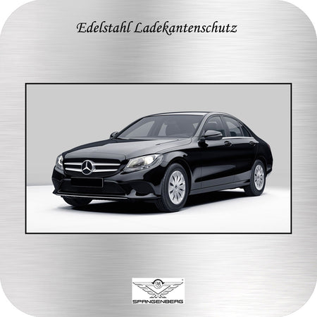 Ladekantenschutz Edelstahl Mercedes C-Klasse W205 Limousine ab 02.2014- 3235478 e