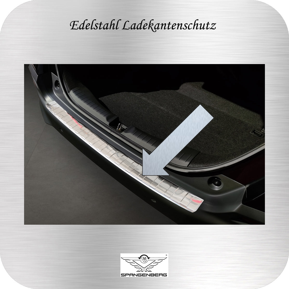 Ladekantenschutz Edelstahl für Honda Jazz Crosstar IV 4.Gen. ab 04.2020- 3235489 a