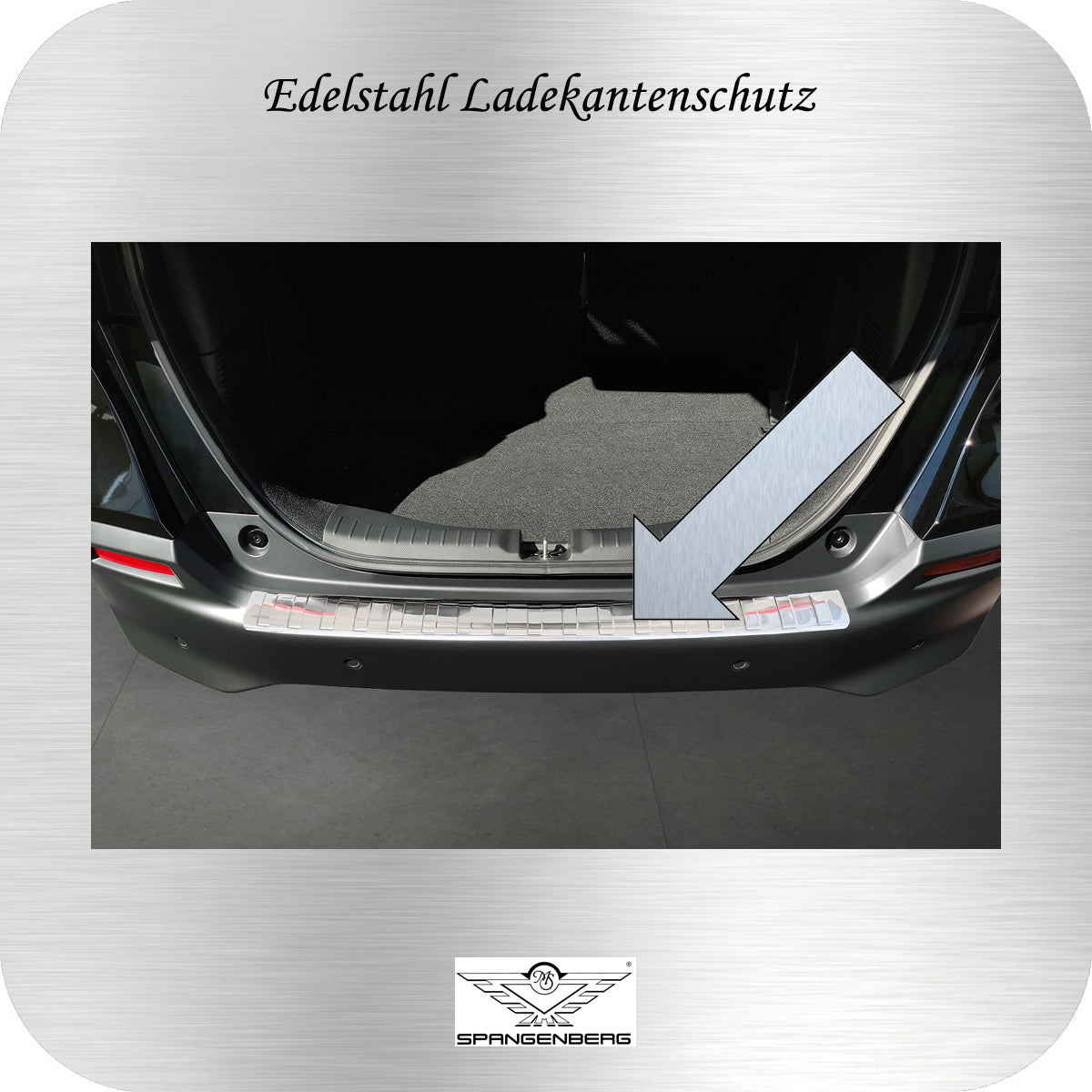 Ladekantenschutz Edelstahl für Honda Jazz Crosstar IV 4.Gen. ab 04.2020- 3235489 b