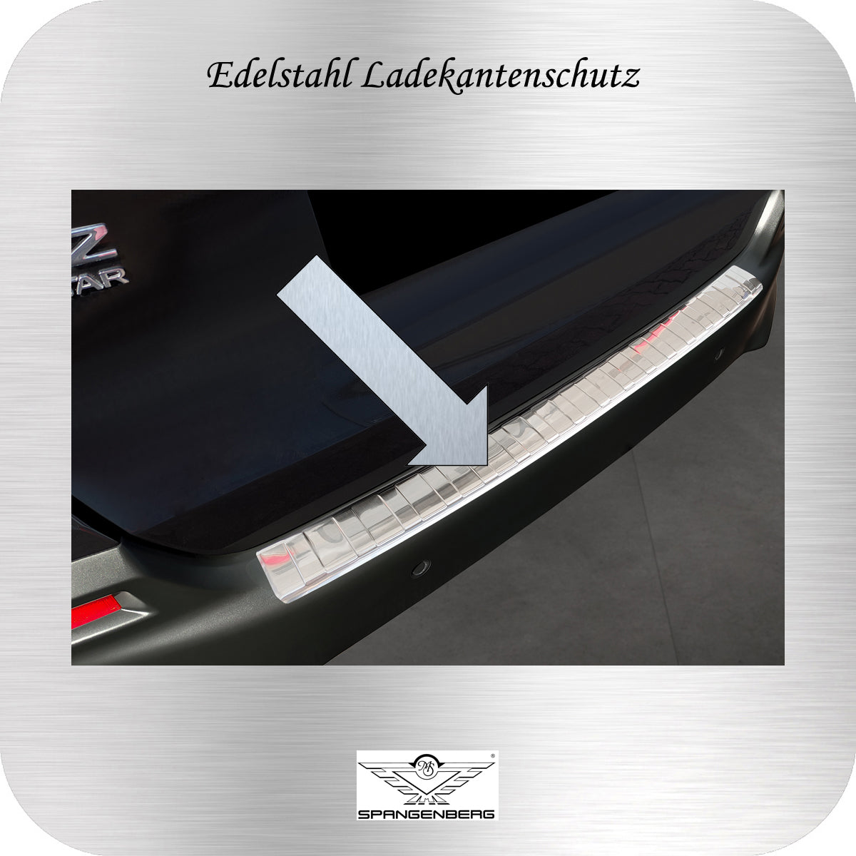 Ladekantenschutz Edelstahl für Honda Jazz Crosstar IV 4.Gen. ab 04.2020- 3235489 c