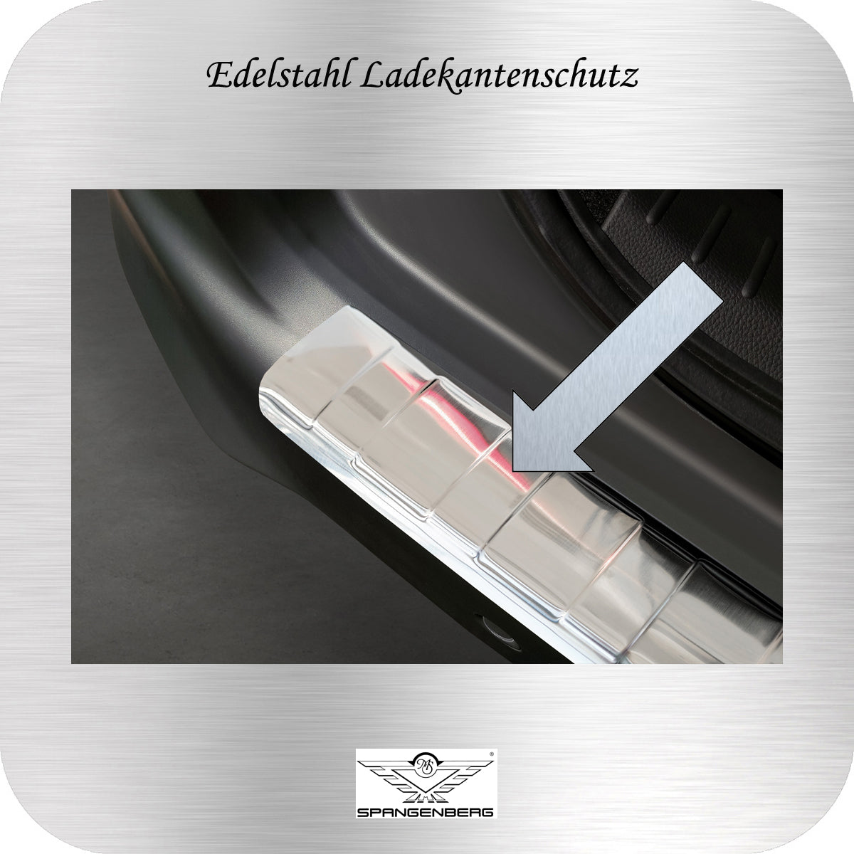 Ladekantenschutz Edelstahl für Honda Jazz Crosstar IV 4.Gen. ab 04.2020- 3235489 d