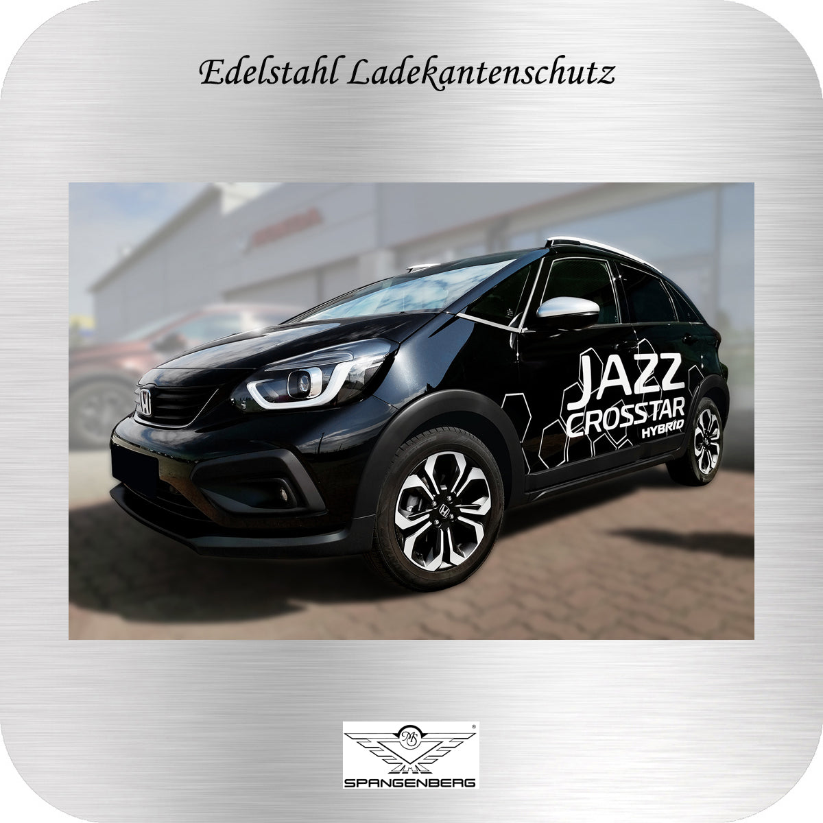 Ladekantenschutz Edelstahl für Honda Jazz Crosstar IV 4.Gen. ab 04.2020- 3235489 g