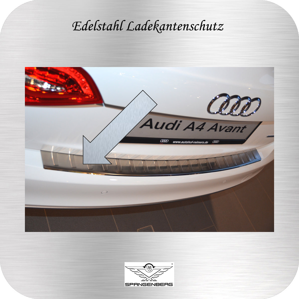 Ladekantenschutz Edelstahl Audi A4 Avant 8K5 B8 vor facelift 2008-12 3235504