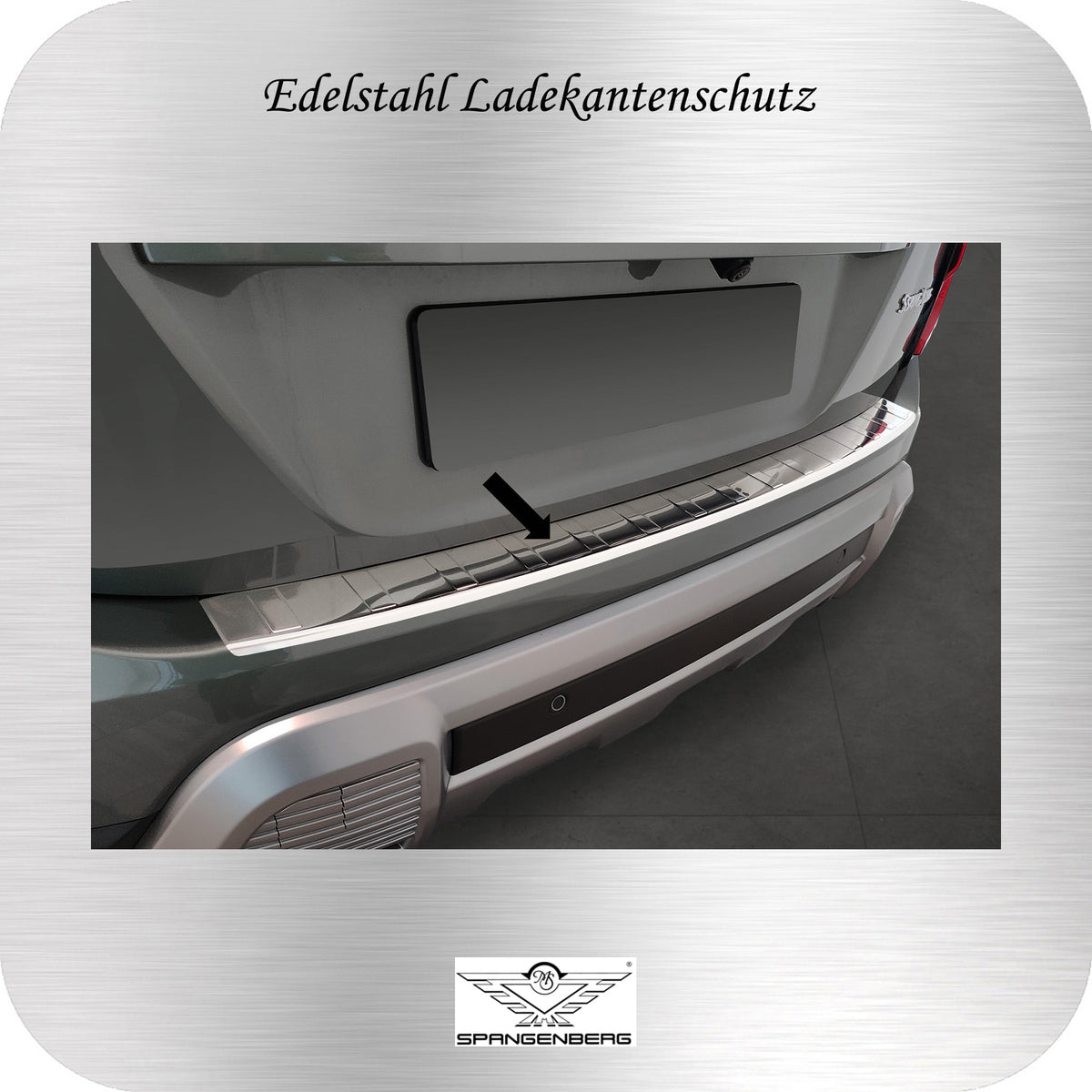 Ladekantenschutz Edelstahl für Ssangyong Torres auch Torres EVX 09.2023- 3235532c