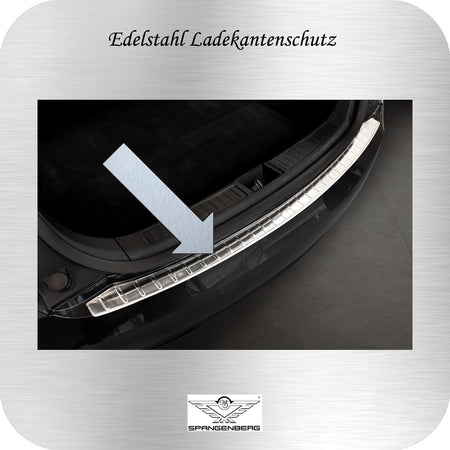 Ladekantenschutz Edelstahl für Tesla Model S ab Baujahr 07.2012- 3235535 a