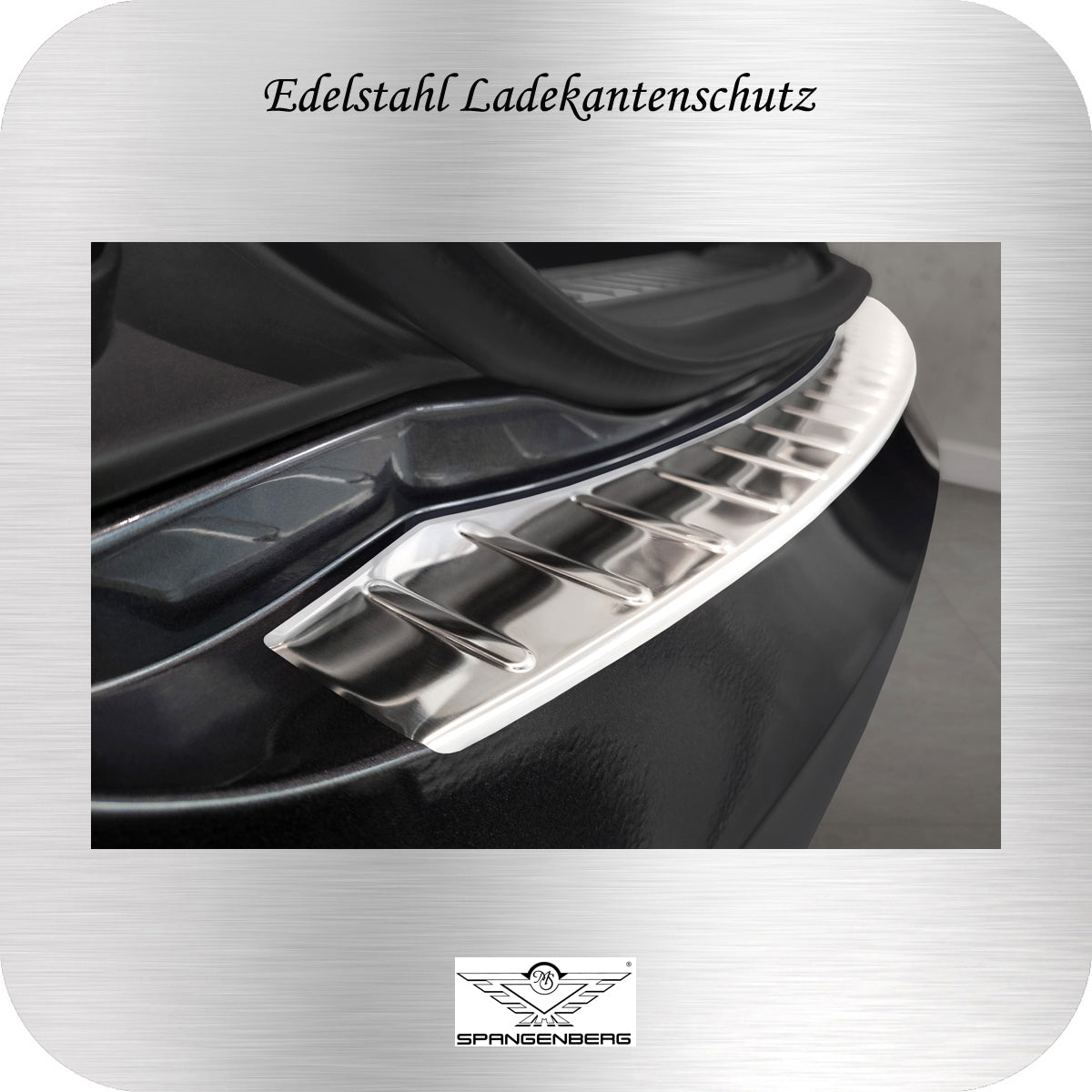 Ladekantenschutz Edelstahl für Tesla Model S ab Baujahr 07.2012- 3235535 c