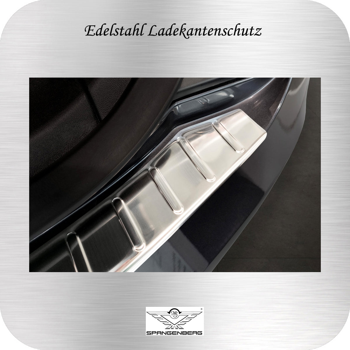 Ladekantenschutz Edelstahl für Tesla Model S ab Baujahr 07.2012- 3235535 d