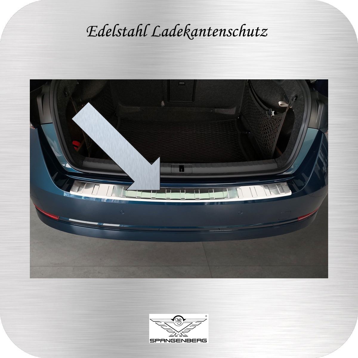 Ladekantenschutz Edelstahl für Skoda Octavia IV liftback ab Bj. 11.2019- 3235561 b