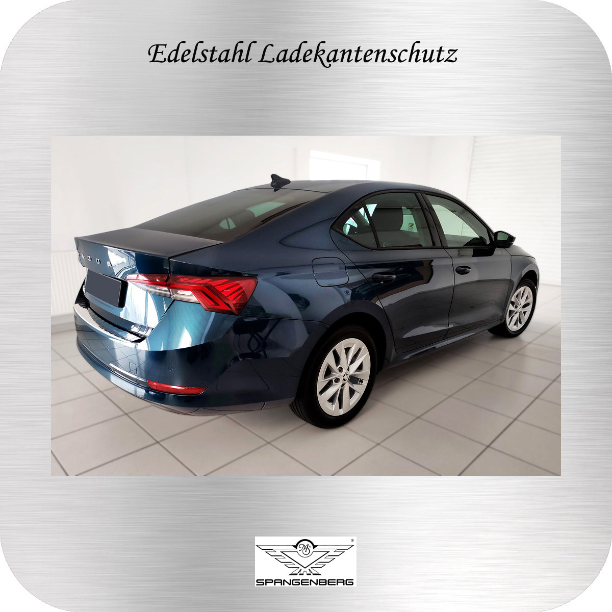 Ladekantenschutz Edelstahl für Skoda Octavia IV liftback ab Bj. 11.2019- 3235561 h