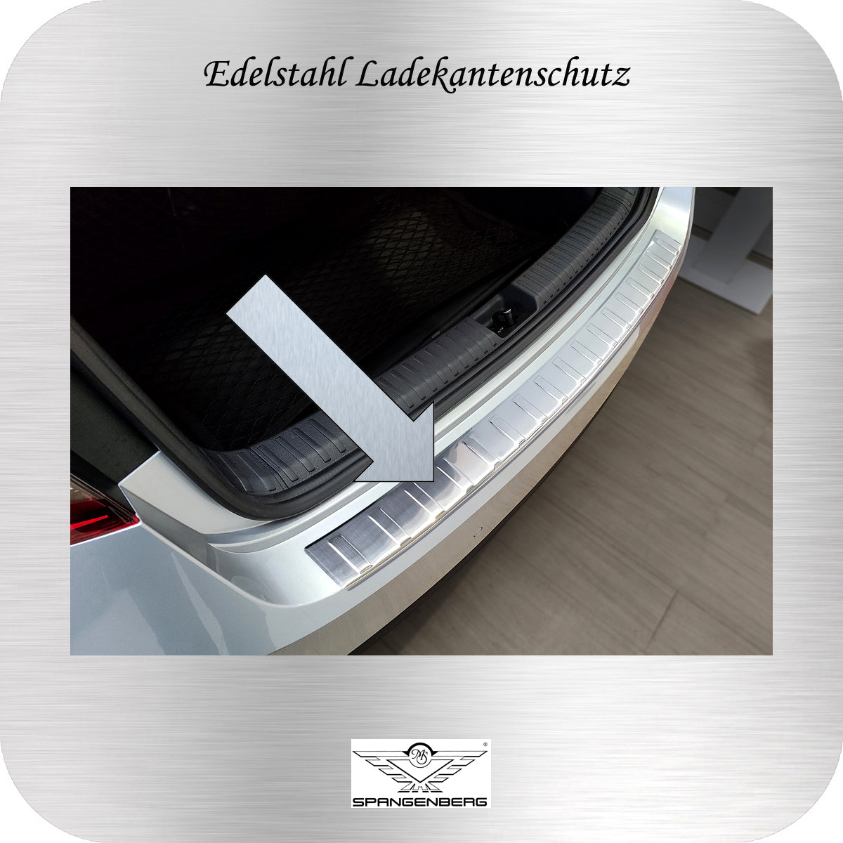 Ladekantenschutz Edelstahl für Skoda Fabia IV Hatchback 5-Türer 09.2021- 3235562 c