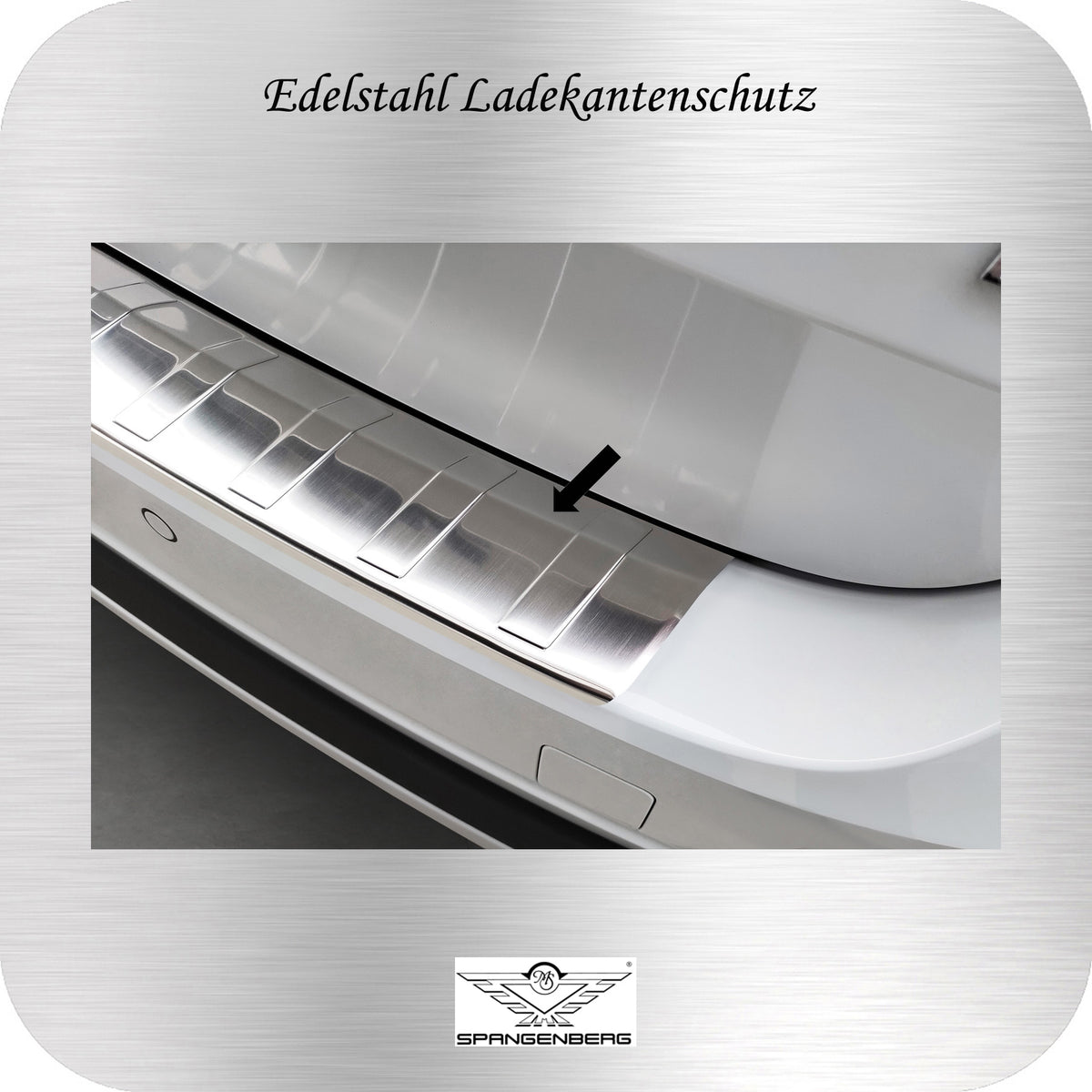 Ladekantenschutz Edelstahl silber für Skoda Octavia Scout IV Kombi 2020- 3235564d
