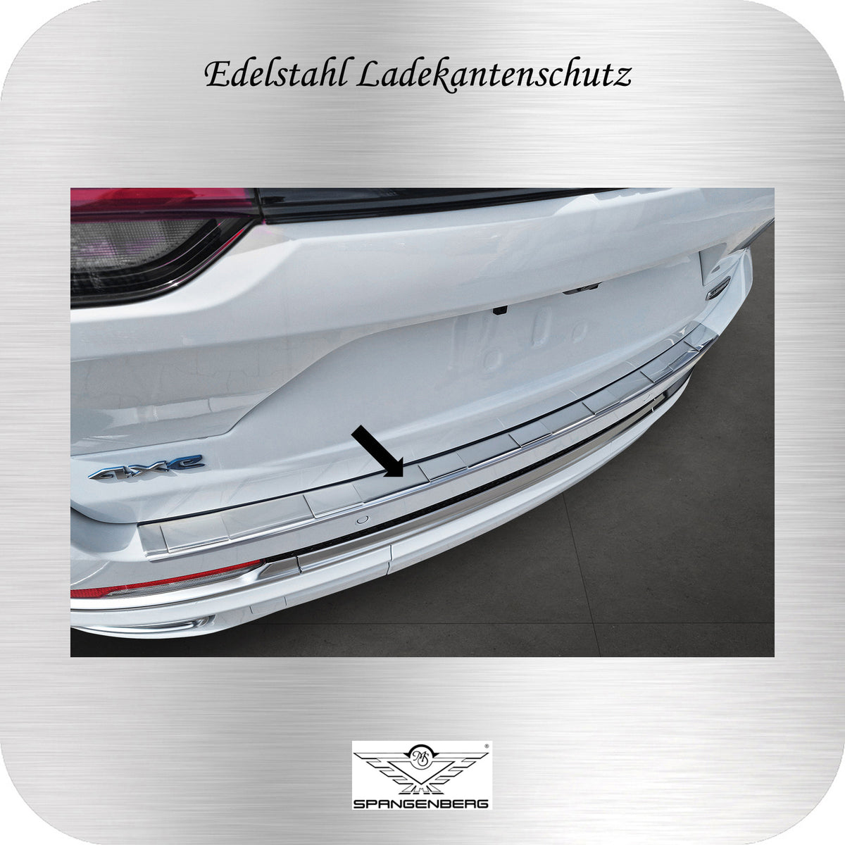 Ladekantenschutz Edelstahl silber für Jeep Grand Cherokee WL ab 05.2022- 3235566 a