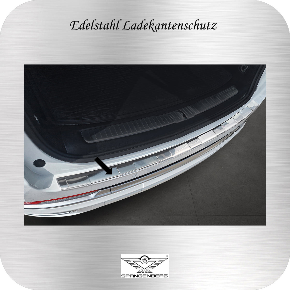 Ladekantenschutz Edelstahl silber für Jeep Grand Cherokee WL ab 05.2022- 3235566 c