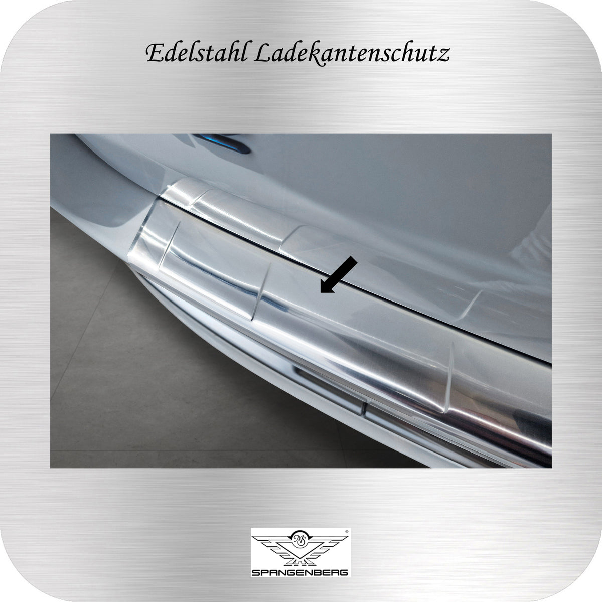 Ladekantenschutz Edelstahl silber für Jeep Grand Cherokee WL ab 05.2022- 3235566 d