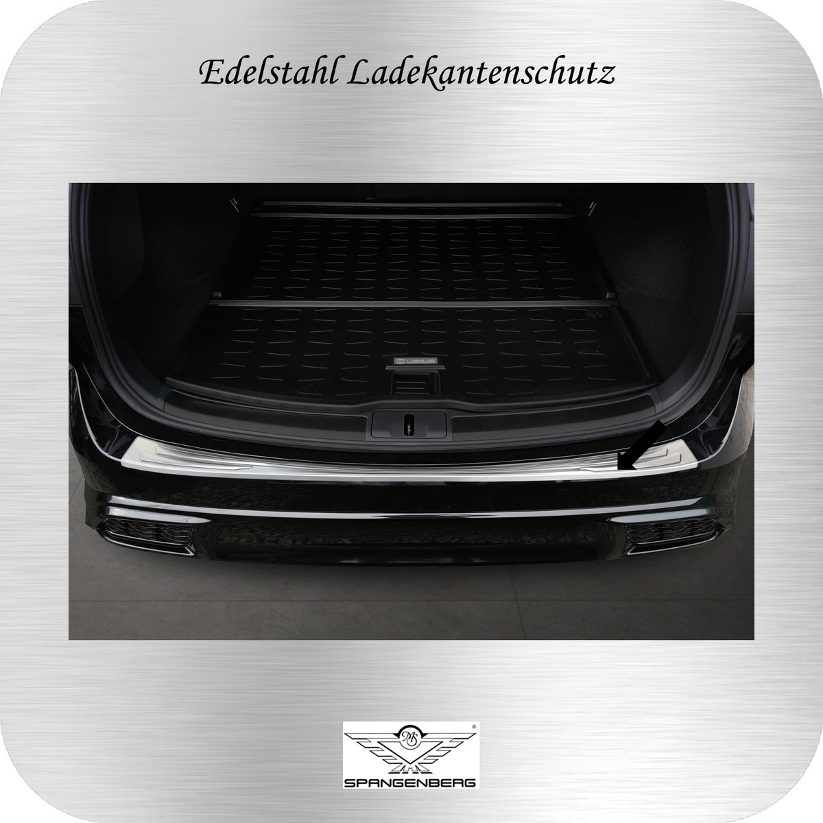 Ladekantenschutz Edelstahl für Lexus RX V Typ AL30 5.Gen. ab Bj 06.2022- 3235568 b